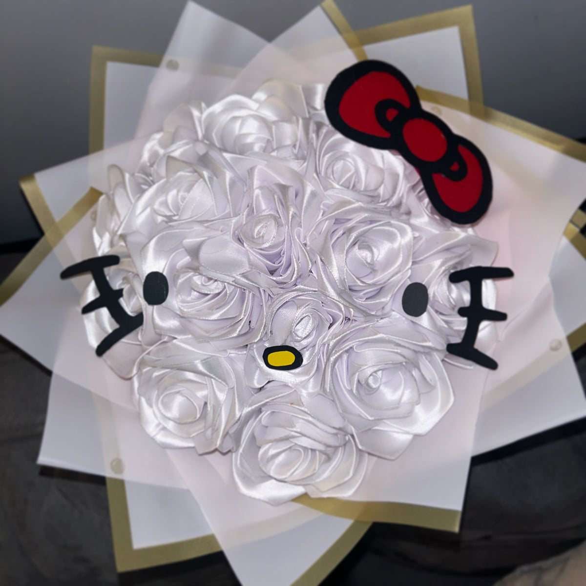 Ribbon Rose Bouquet – Princess Peyton