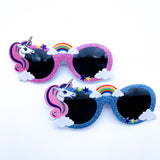 Glitter Unicorn Rainbow Sunglasses